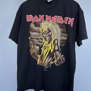 2003 Iron Maiden Killers Vintage Faded t Shirt